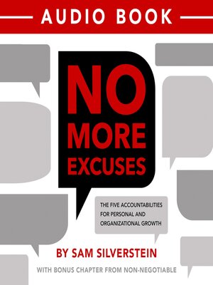 cover image of No More Excuses
